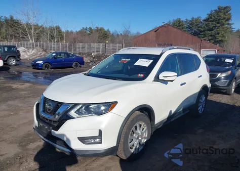2017 Nissan Rogue Sv из США, поврежденный, VIN 5N1AT2MV8HC864572